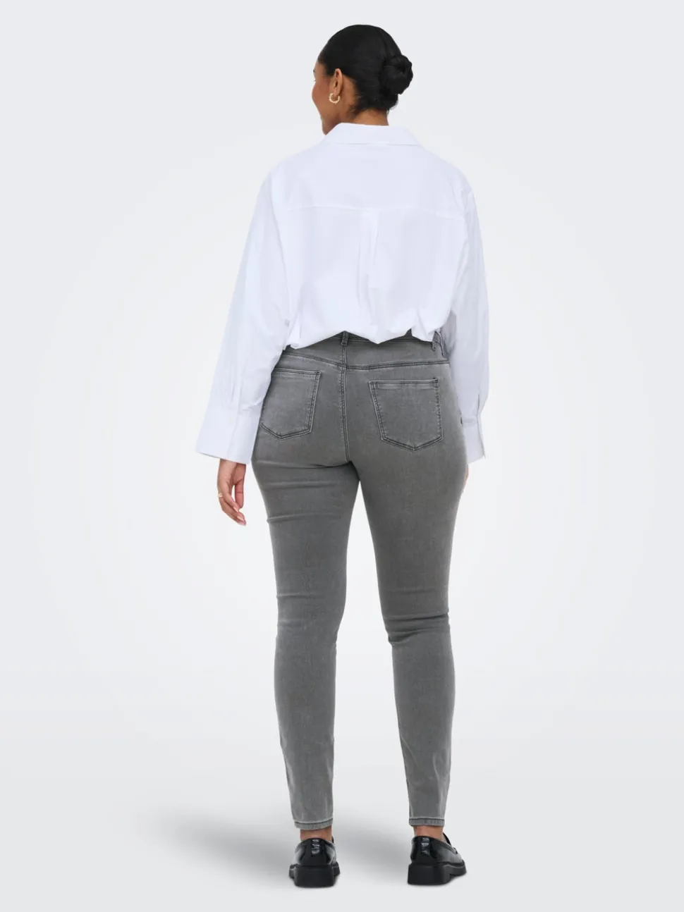 CARALLY Medelhög midja Skinny Fit Jeans