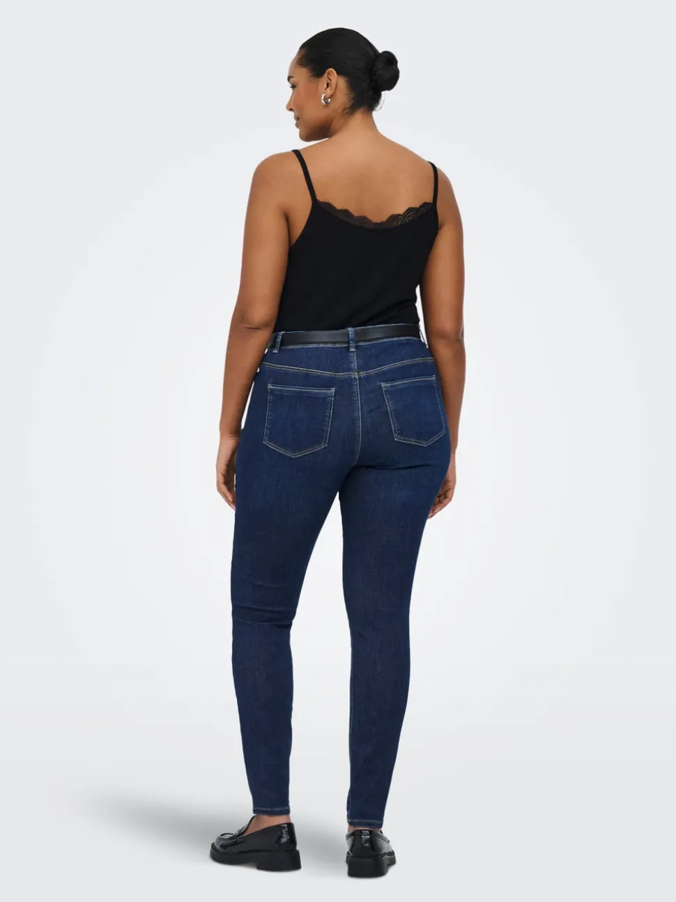 CARALLY Medelhög midja Skinny Fit Jeans