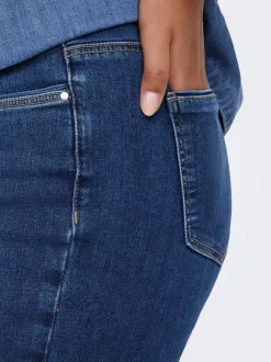 CARALLY Medelhög midja Skinny Fit Jeans
