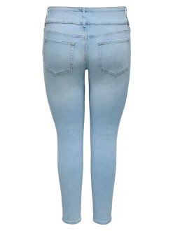 CARANNA Hög midja Skinny Fit Ankellängd Jeans