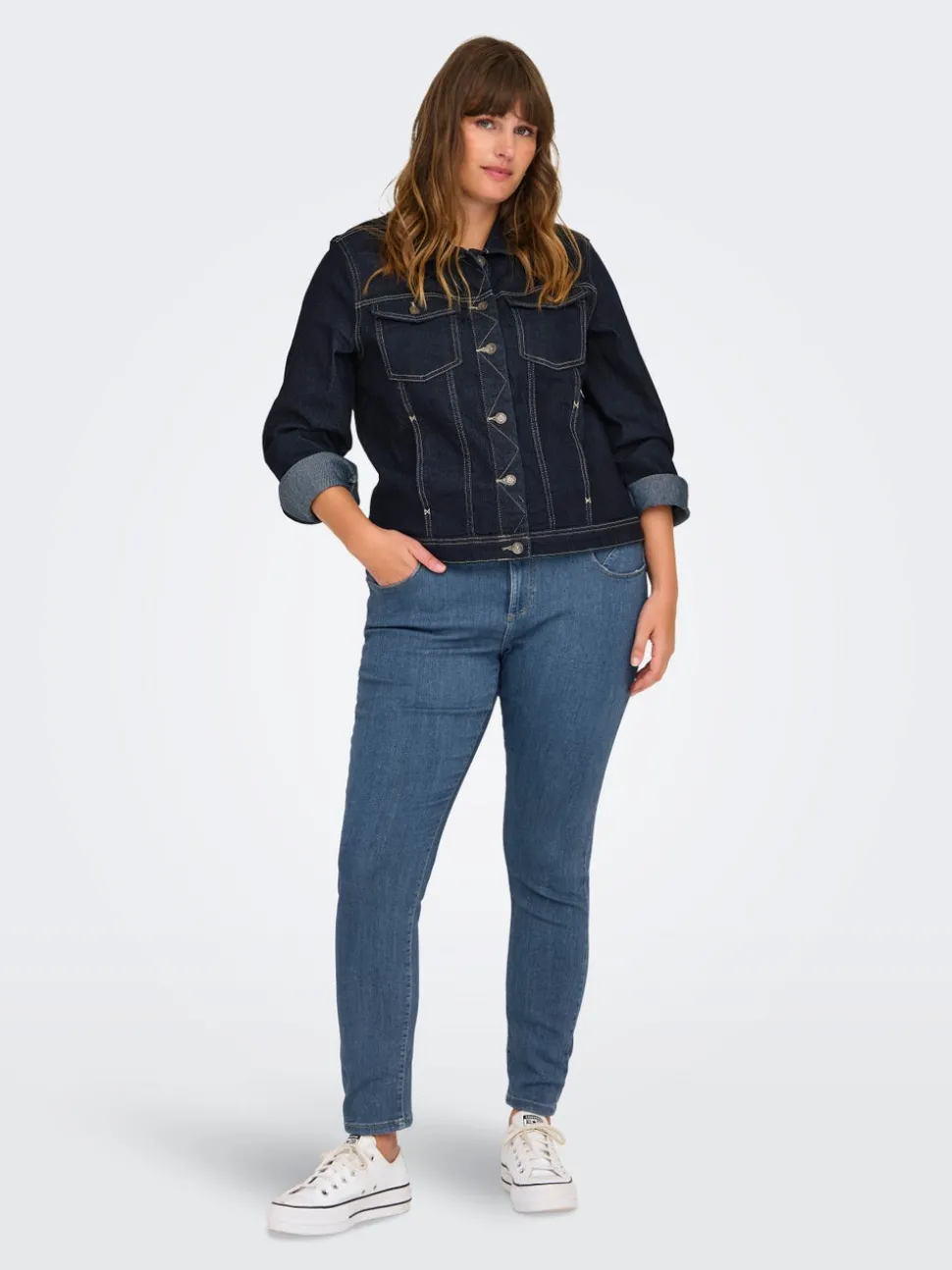CARANNA Medelhög midja Skinny Fit Jeans