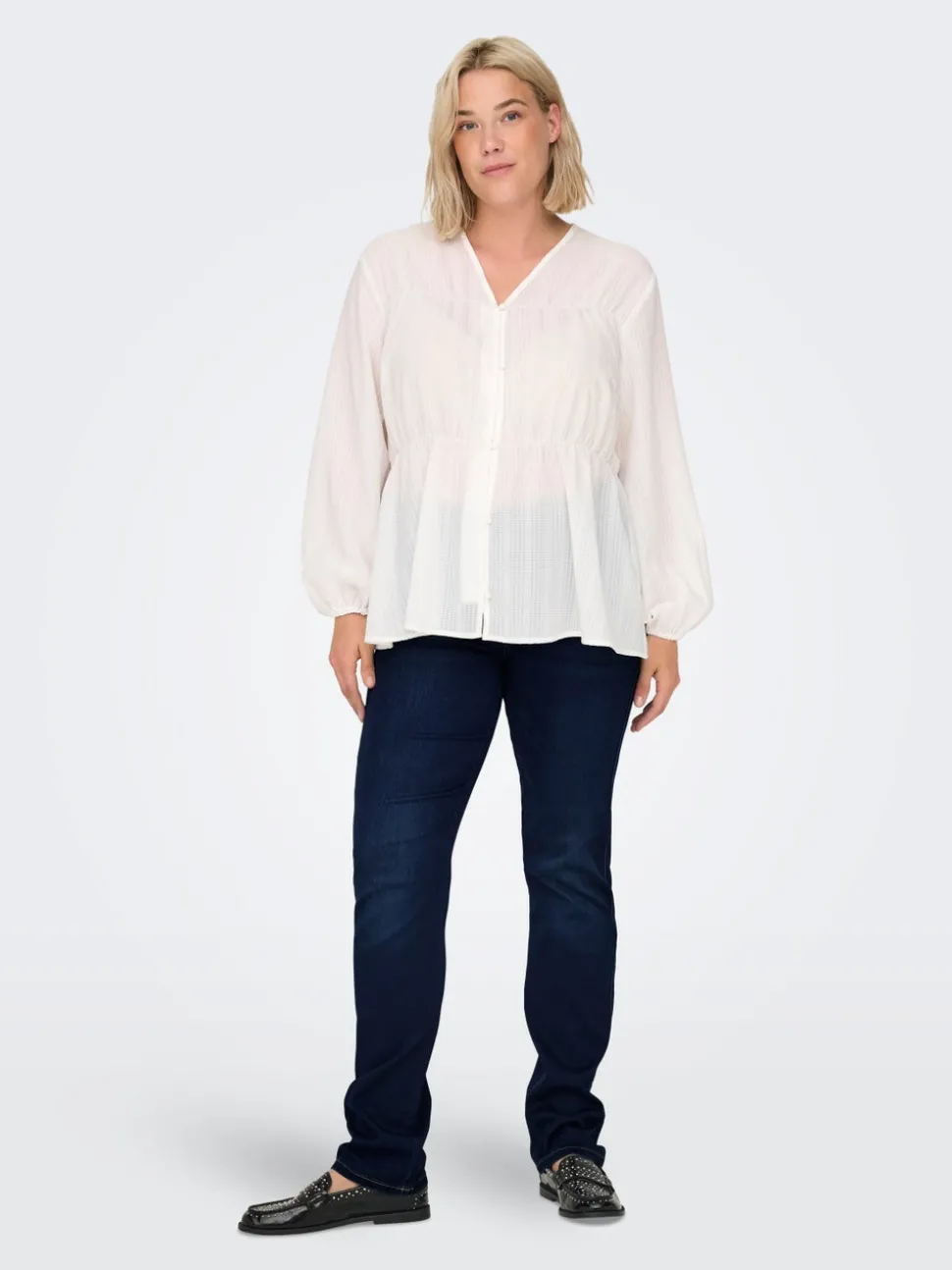 CARAUGUSTA Hög midja Rak passform Jeans