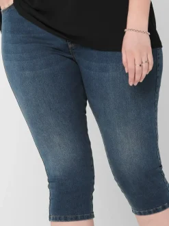 CARAUGUSTA Hög midja Skinny Fit Denimshorts
