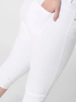 CARAUGUSTA Hög midja Skinny Fit Denimshorts