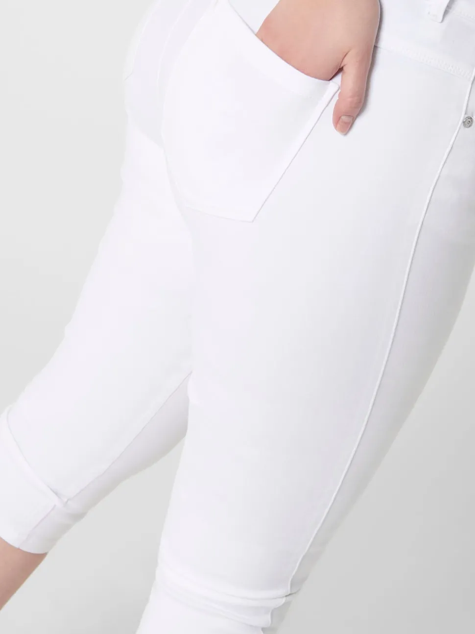 CARAUGUSTA Hög midja Skinny Fit Denimshorts