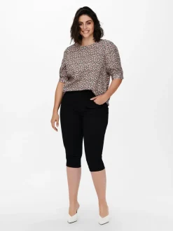 CARAUGUSTA Hög midja Skinny Fit Denimshorts