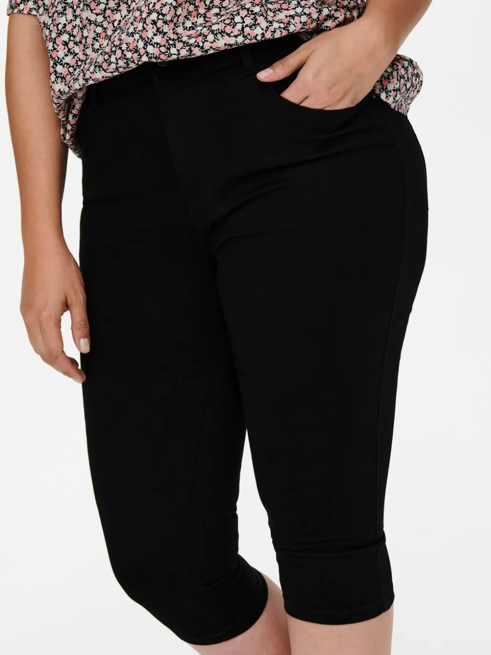 CARAUGUSTA Hög midja Skinny Fit Denimshorts