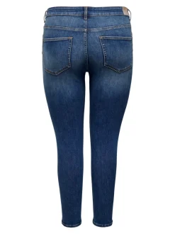 CARBOBBI Skinny Fit Ankellängd Jeans