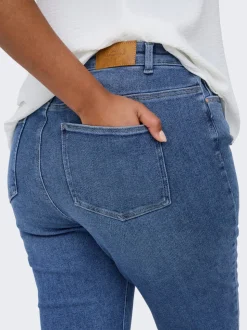 CARCATWALK Hög midja Mom Fit Ankellängd Jeans