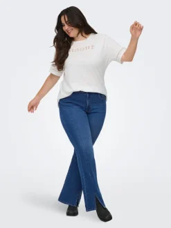 CARCHRISTINE Hög midja Utsvängd passform Jeans
