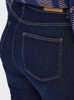 CARCRUZ Hög midja Skinny Fit Ankellängd Jeans