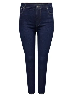 CARCRUZ Hög midja Skinny Fit Ankellängd Jeans