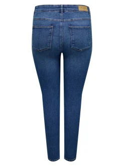 CARCRUZ Hög midja Skinny Fit Ankellängd Jeans