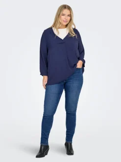 CARCRUZ Hög midja Skinny Fit Ankellängd Jeans