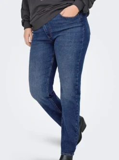 CARCRUZ Hög midja Straight Fit Jeans