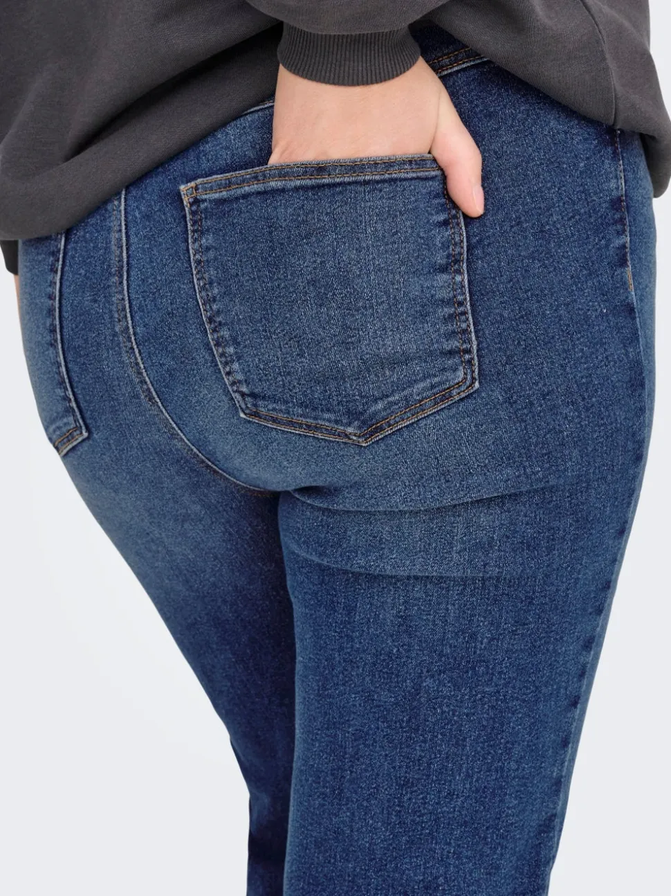 CARCRUZ Hög midja Straight Fit Jeans