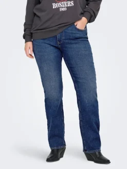 CARCRUZ Hög midja Straight Fit Jeans
