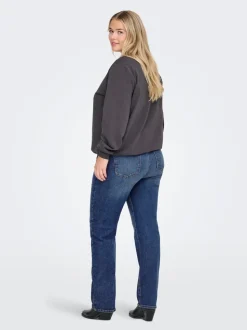 CARCRUZ Hög midja Straight Fit Jeans