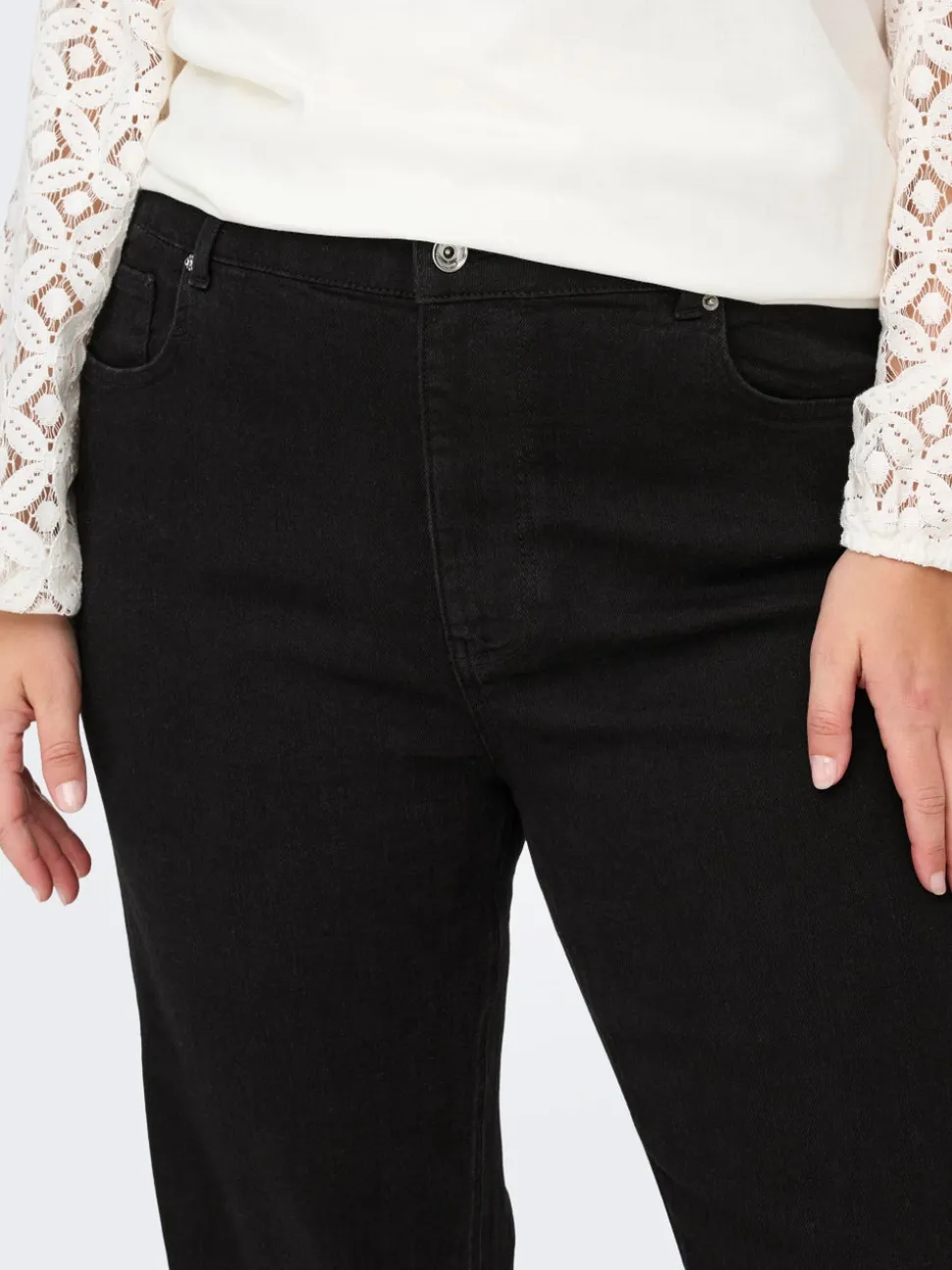 CARCRUZ Hög midja Straight Fit Jeans