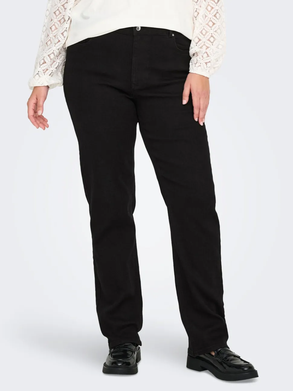 CARCRUZ Hög midja Straight Fit Jeans
