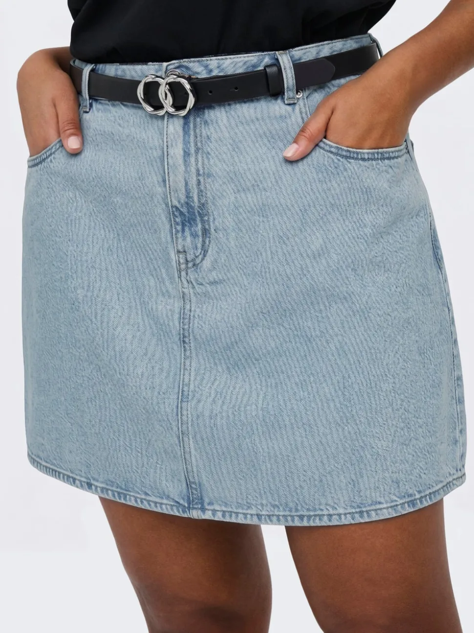 CAREDEN Denim Jeanskjol Kort kjol