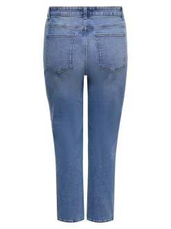 CAREMILY Hög midja Rak passform Ankellängd Jeans