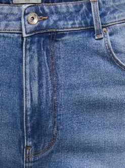 CAREMILY Hög midja Rak passform Ankellängd Jeans