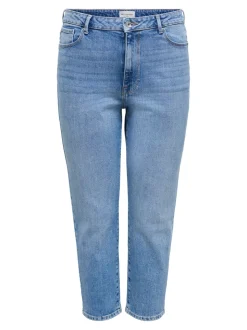 CAREMILY Hög midja Rak passform Jeans