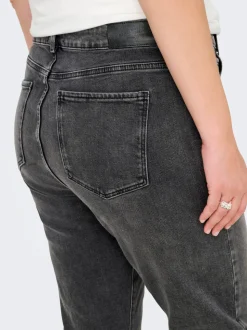 CAREMILY Hög midja Rak passform Jeans