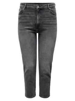 CAREMILY Hög midja Rak passform Jeans