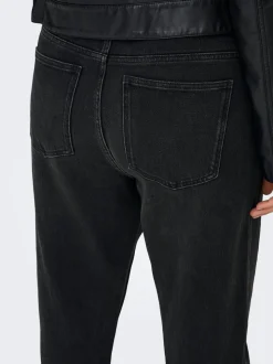 CAREMILY Hög midja Rak passform Ankellängd Jeans