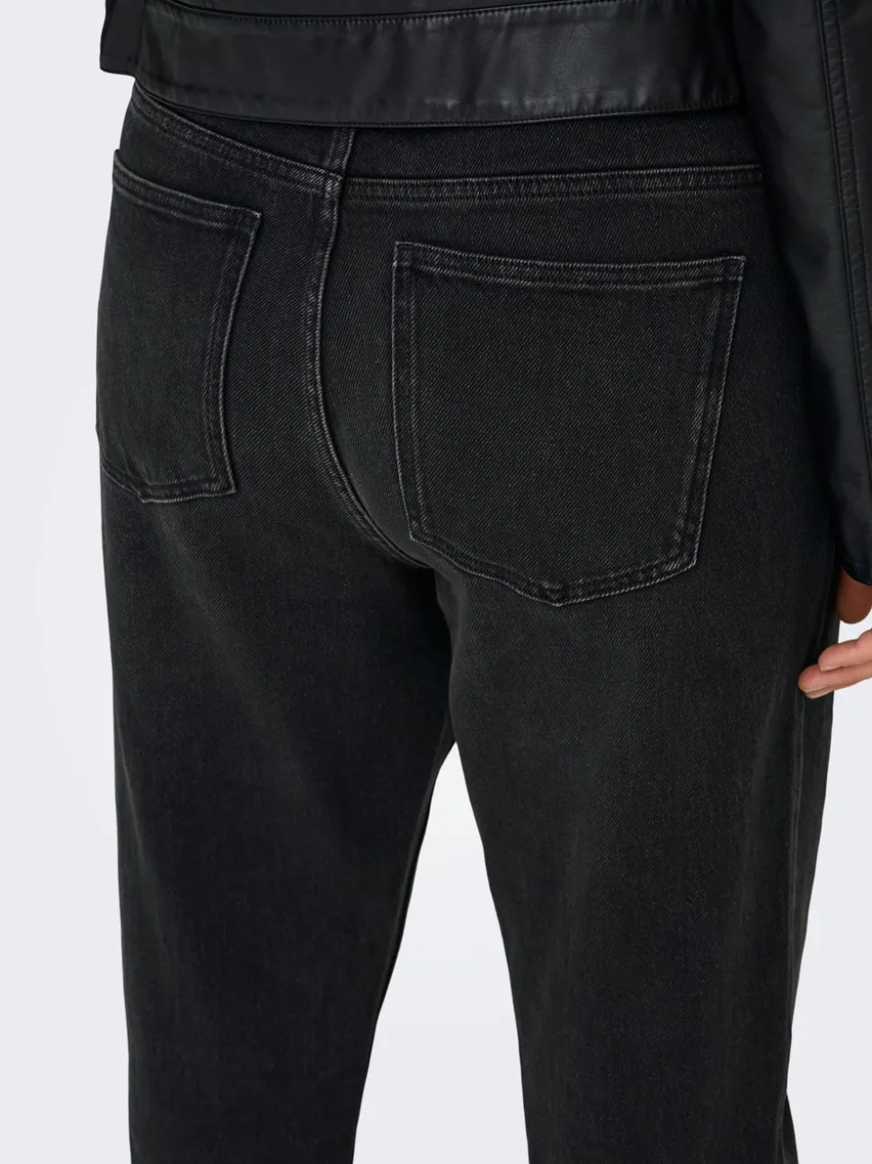 CAREMILY Hög midja Rak passform Ankellängd Jeans