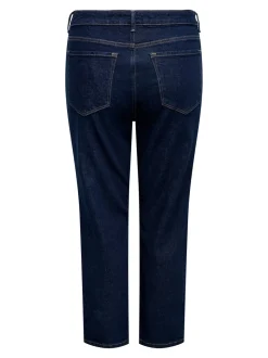 CAREMILY Hög midja Rak passform Ankellängd Jeans