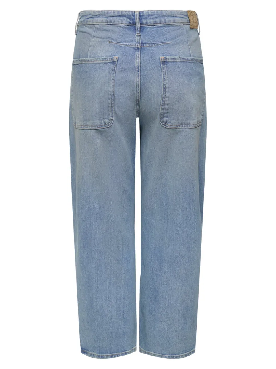 CARFRANKIE Hög midja Barrel-passform Ankellängd Jeans