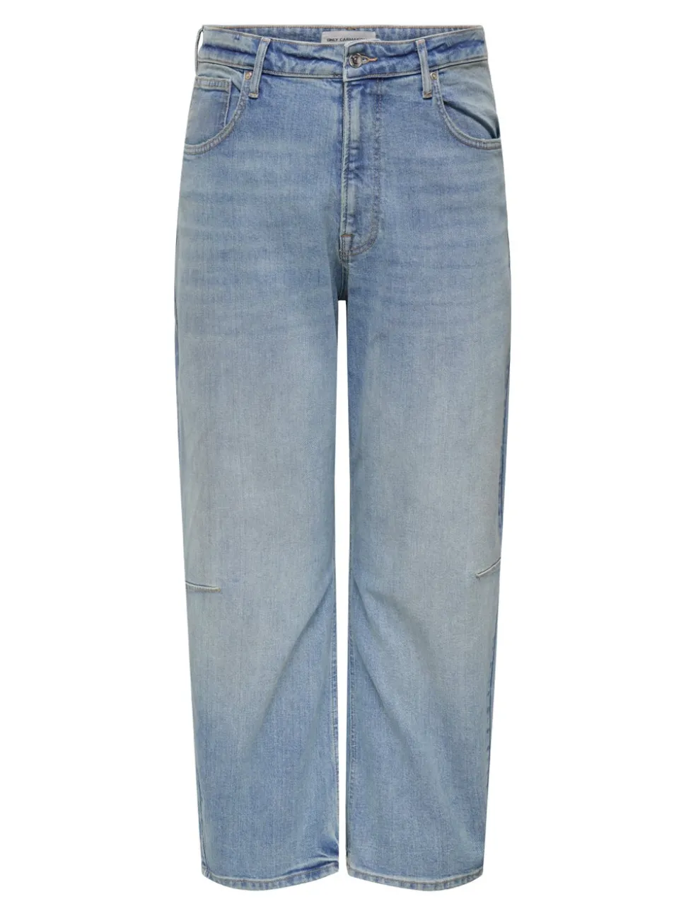 CARFRANKIE Hög midja Barrel-passform Ankellängd Jeans