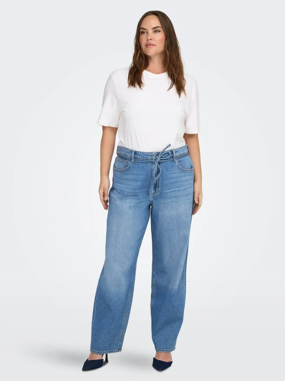 CARGIANNA Medelhög midja Balloon Fit Jeans