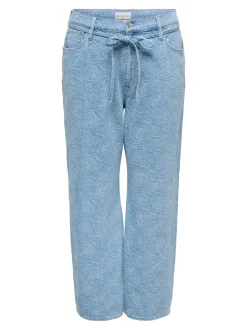 CARGIANNA Medelhög midja Rak passform Jeans