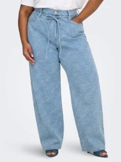 CARGIANNA Medelhög midja Rak passform Jeans
