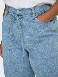 CARGIANNA Medelhög midja Rak passform Jeans