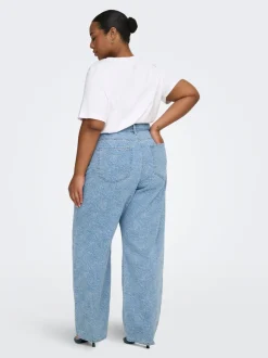 CARGIANNA Medelhög midja Rak passform Jeans