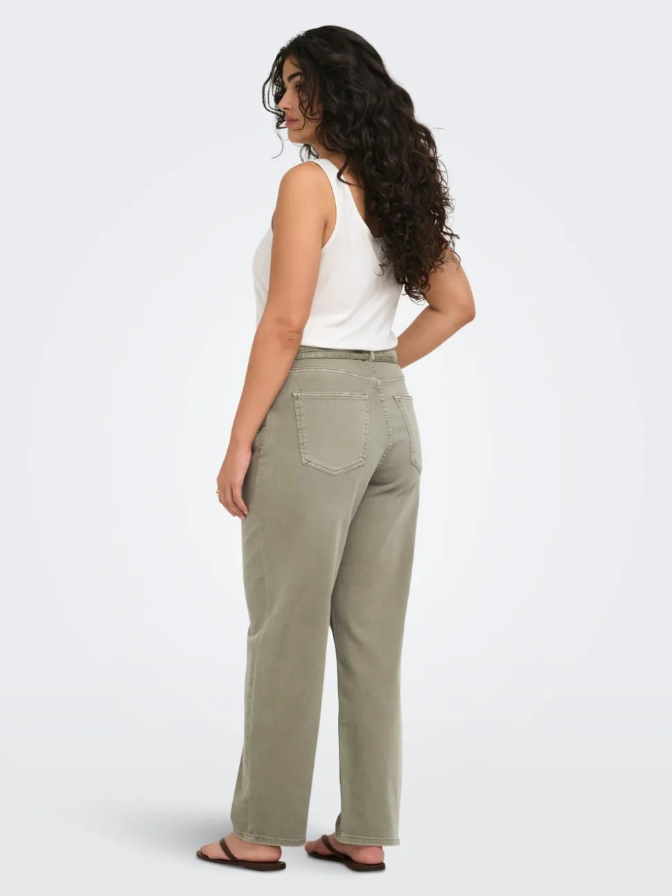CARGIANNA Medelhög midja Rak passform Jeans