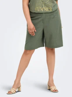 CARGOA Lös passform Linne Skräddarsydda shorts