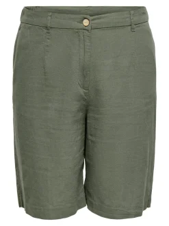 CARGOA Lös passform Linne Skräddarsydda shorts
