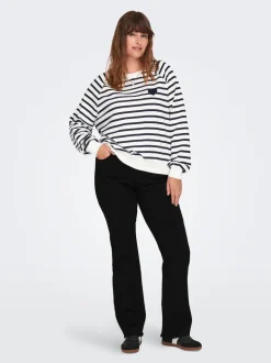 CARHELLA Medelhög midja Utsvängd retropassform Jeans