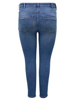 CARICONIC Hög midja Skinny Fit Ankellängd Jeans