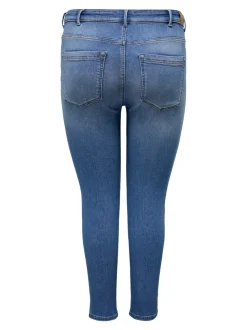 CARICONIC Hög midja Skinny Fit Ankellängd Jeans