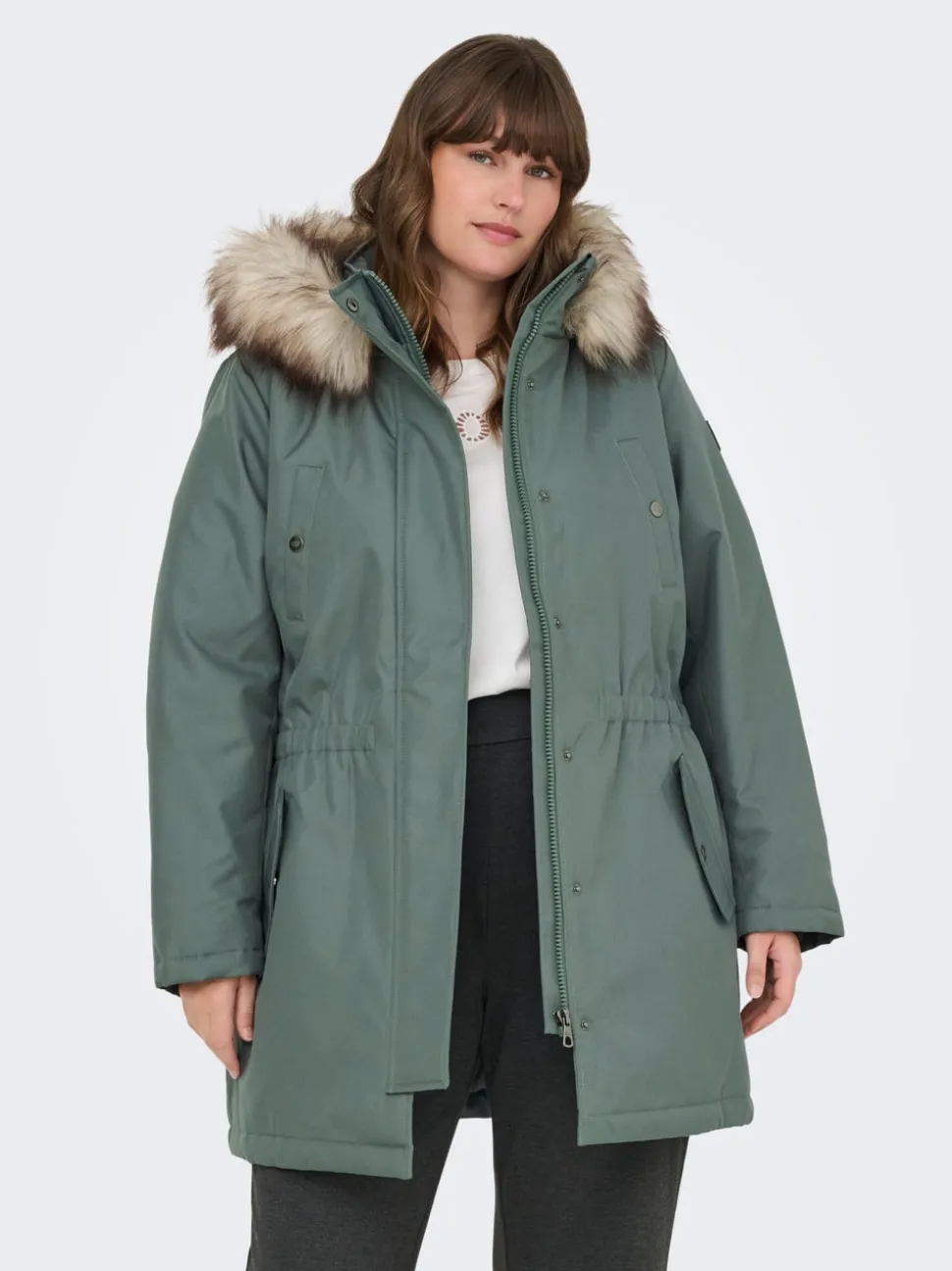 CARIRENA Lång parkas