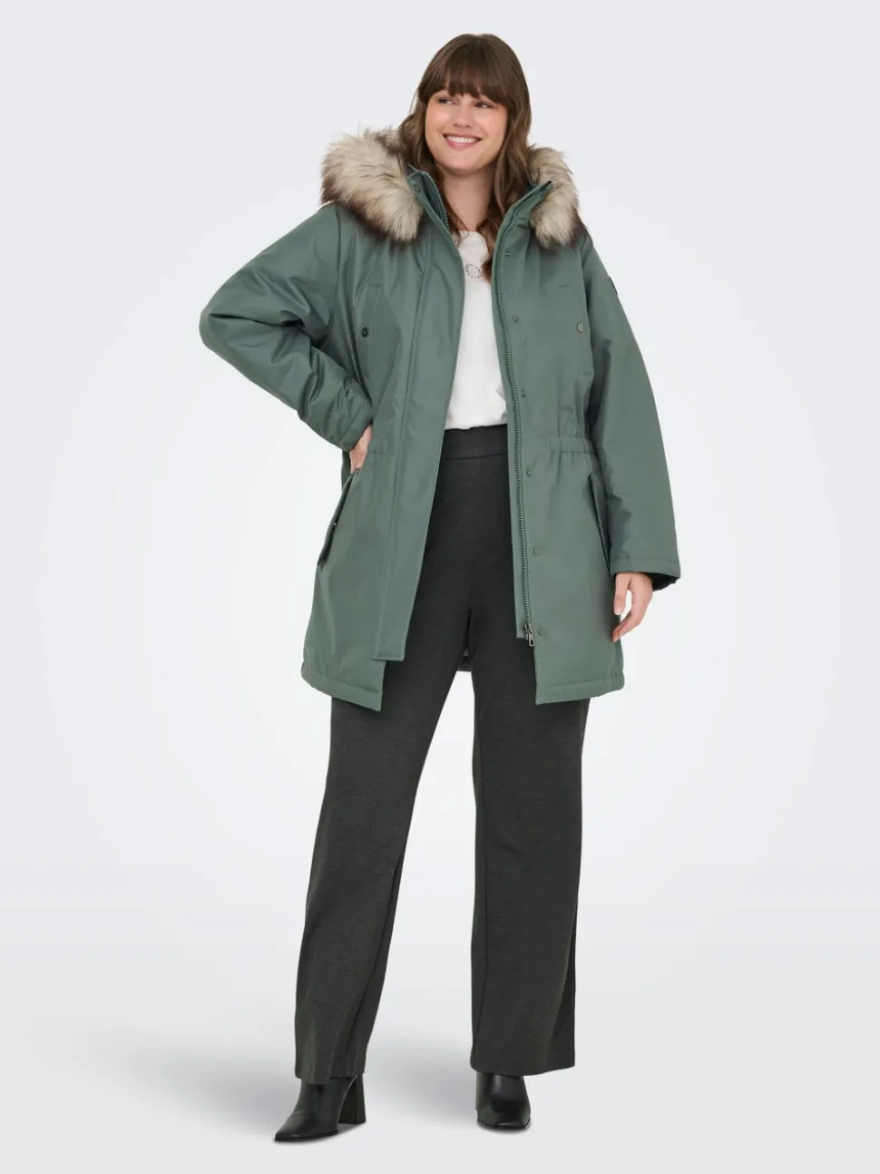 CARIRENA Lång parkas