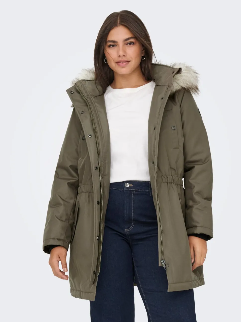 CARIRENA Lång parkas