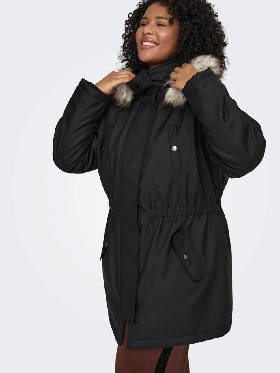 CARIRENA Lång parkas